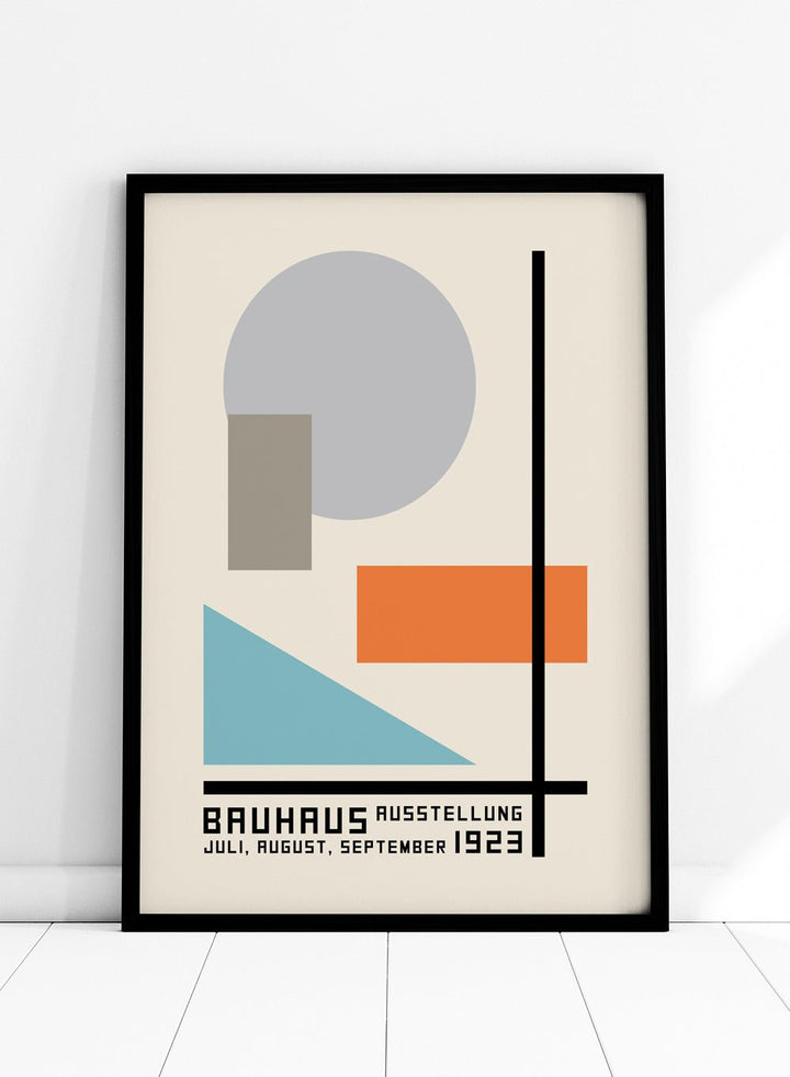 Bauhaus Geometric Art Print_Sugar & Canvas