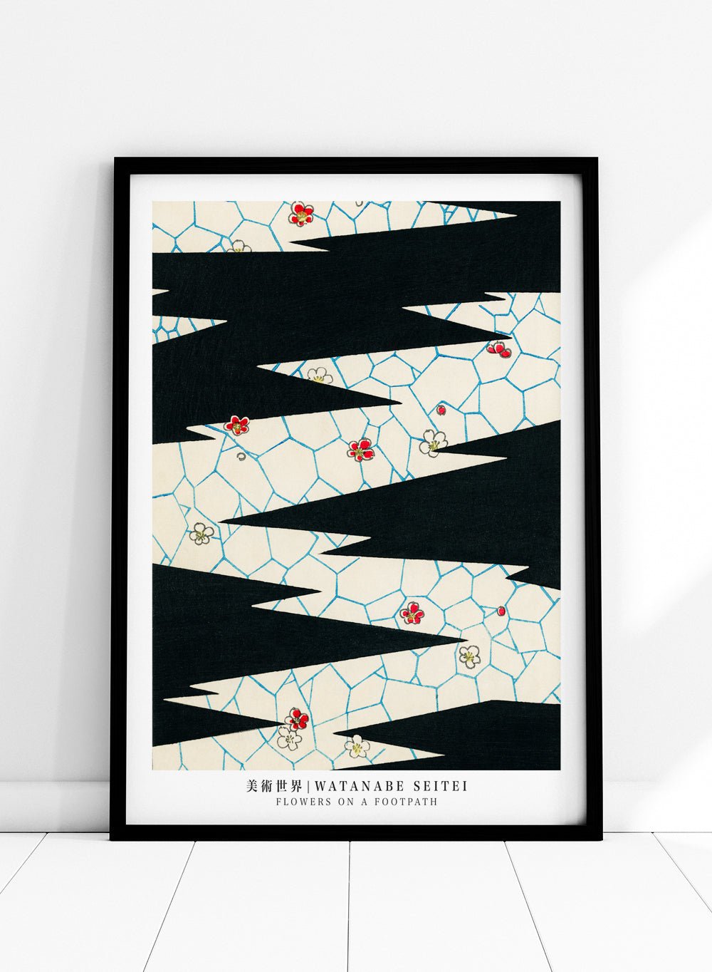 Watanabe Seitei Flowers on a Footpath Art Print_Sugar & Canvas