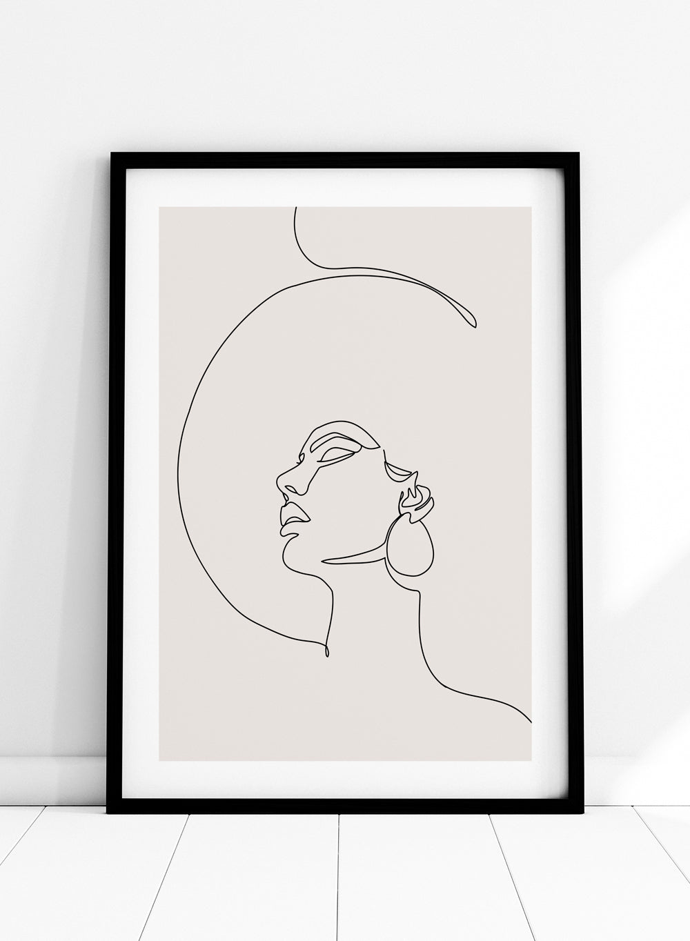 Silhouette Line Art Print_Sugar & Canvas
