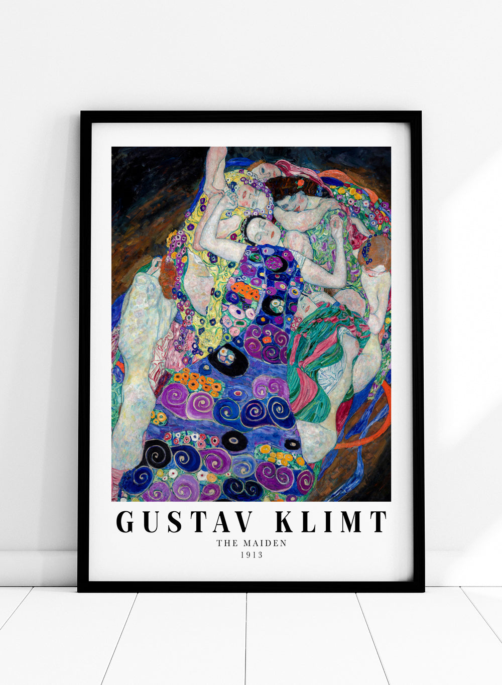 Sugar & Canvas Gustav Klimt The Maiden 1913 Art Print