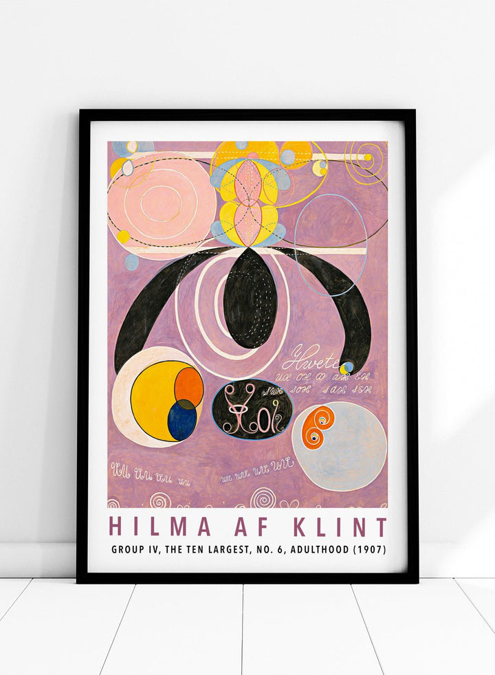 Hilma af Klint The Ten Largest, No. 6 Art Print_Sugar & Canvas