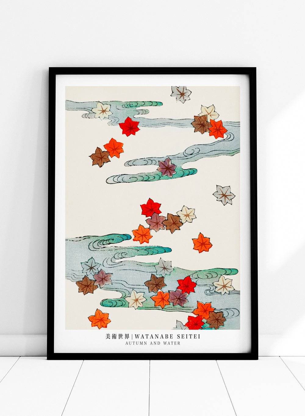 Watanabe Seitei Autumn and Water Art Print_Sugar & Canvas