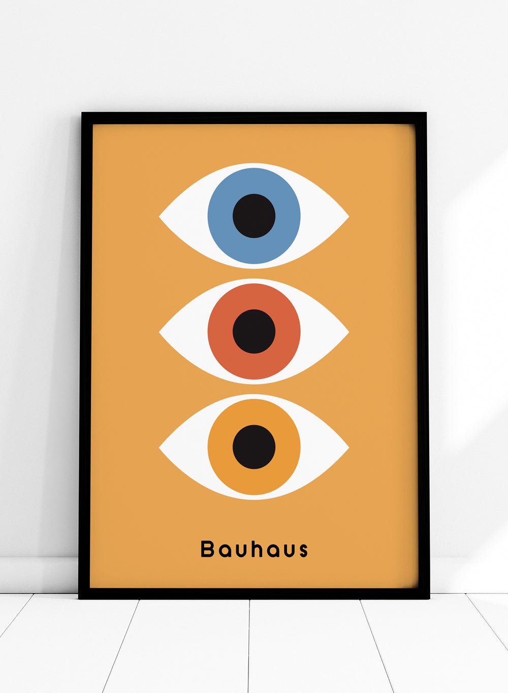 Bauhaus Geometric Eyes Art Print_Sugar & Canvas