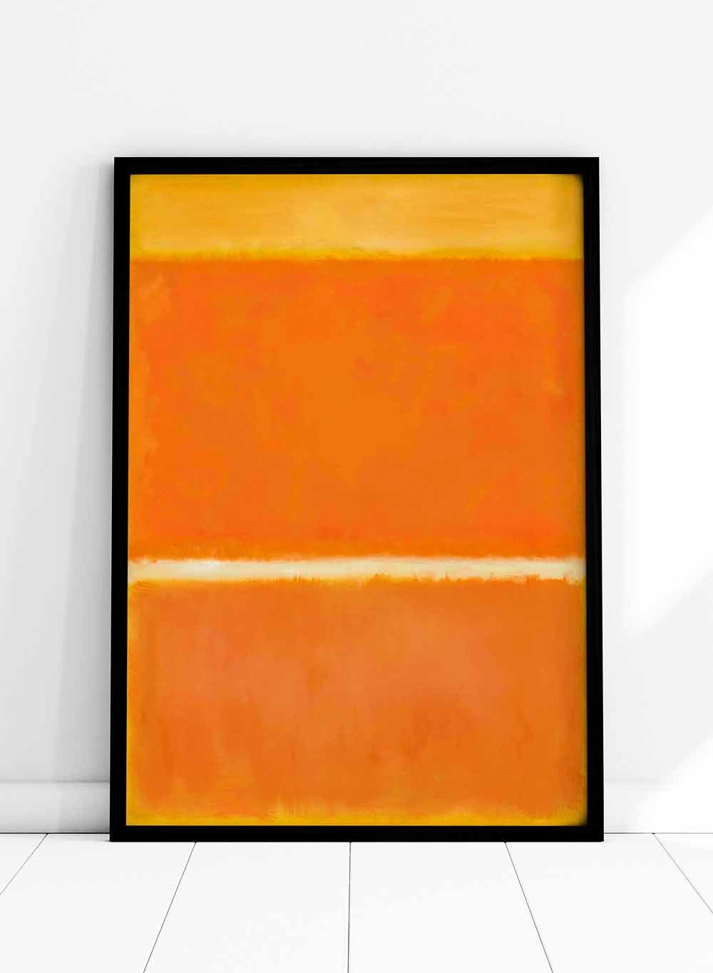 Mark Rothko Saffron 1957 Art Print_Sugar & Canvas