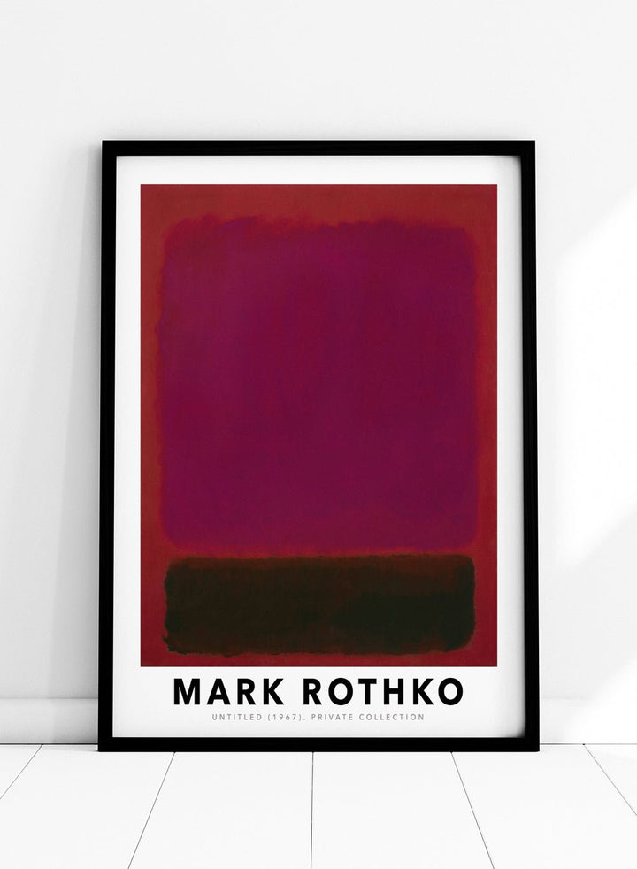 Mark Rothko Untitled Art Print_Sugar & Canvas