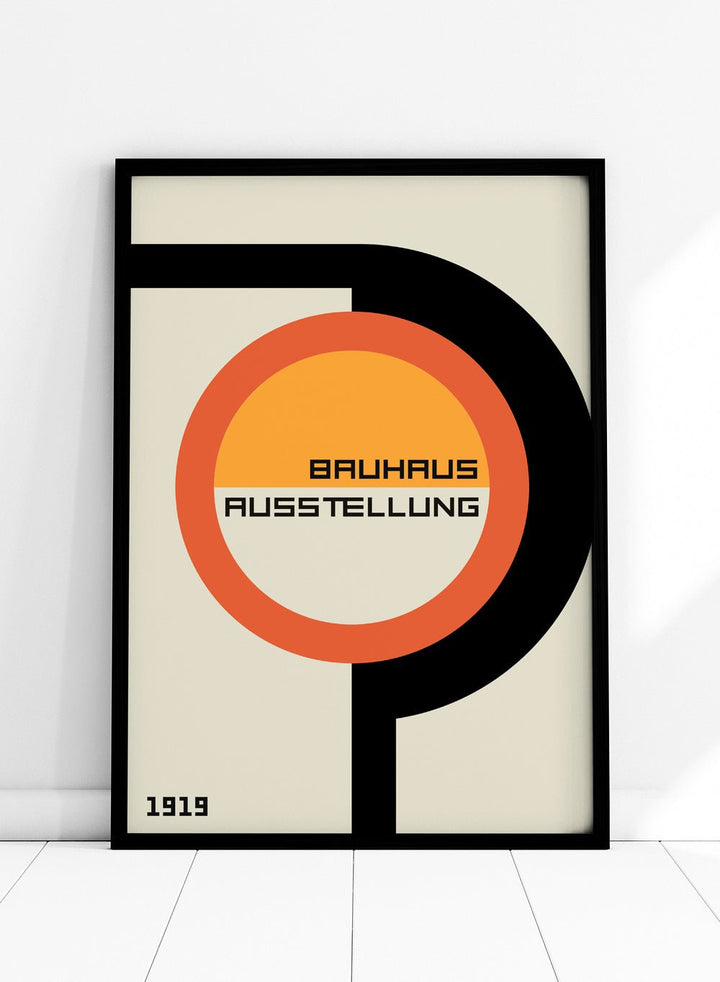 Bauhaus Geometric Art Print_Sugar & Canvas