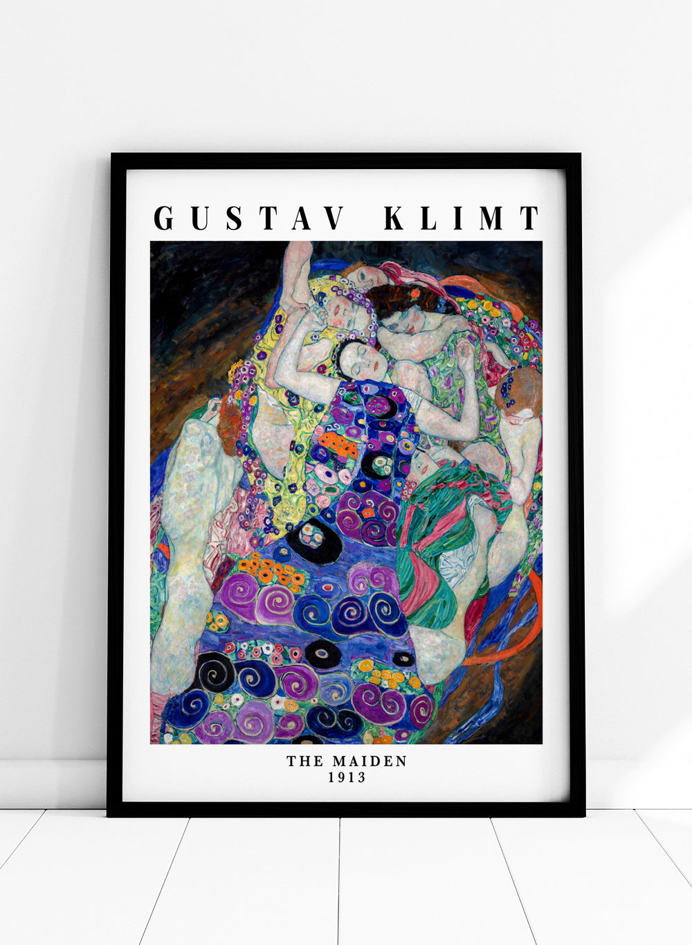 Sugar & Canvas Gustav Klimt The Maiden 1913 Art Print