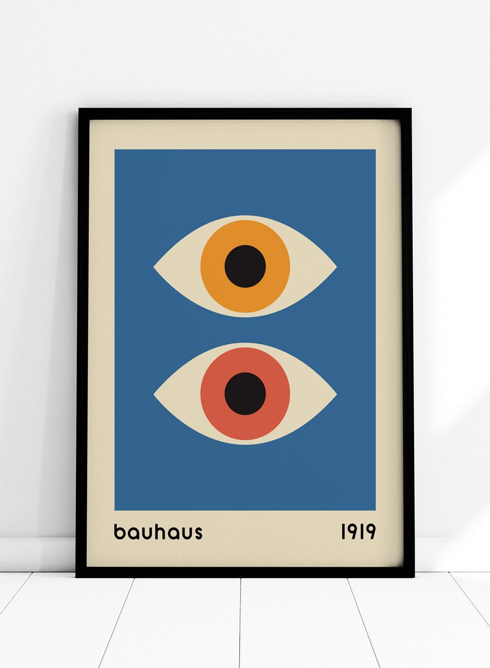 Bauhaus Geometric Eyes Art Print_Sugar & Canvas