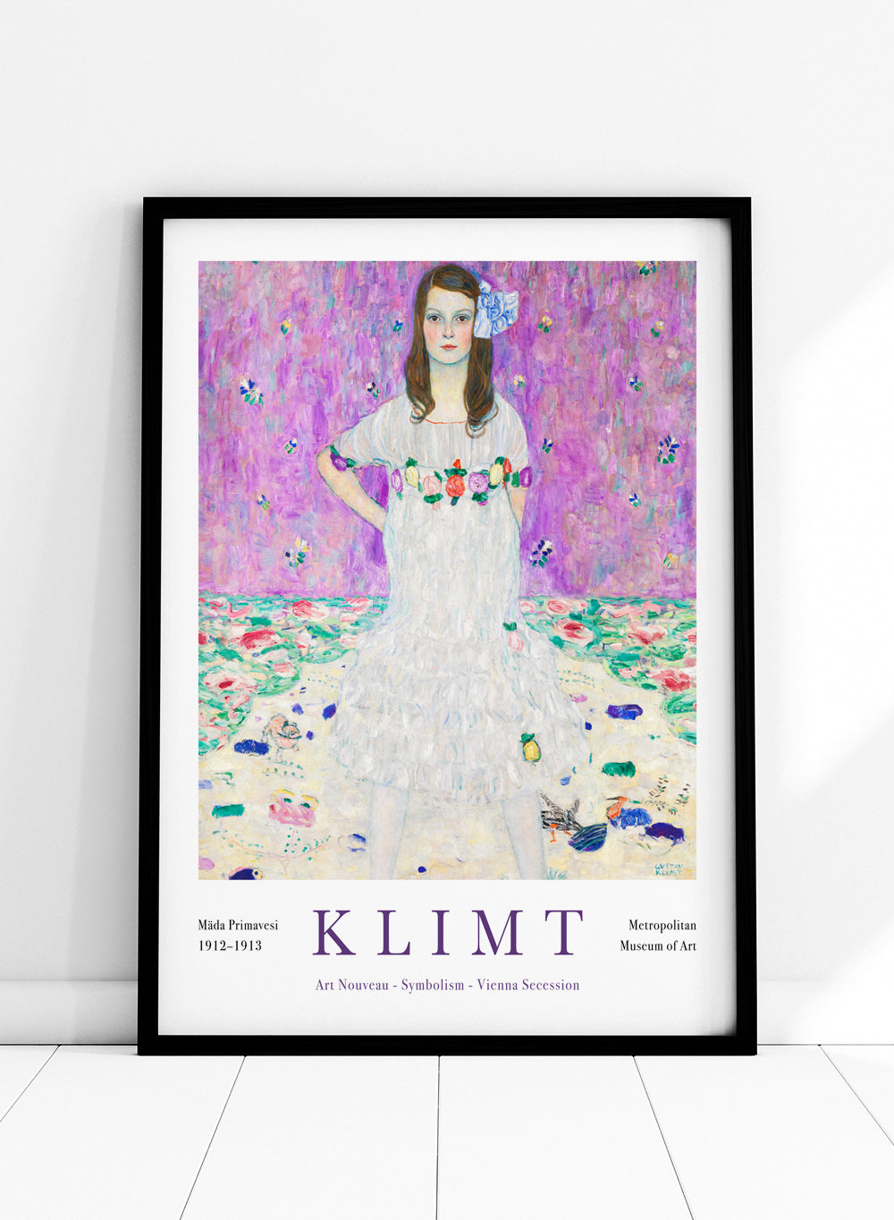 Sugar & Canvas Gustav Klimt Mäda Primavesi 1912–1913 Art Print