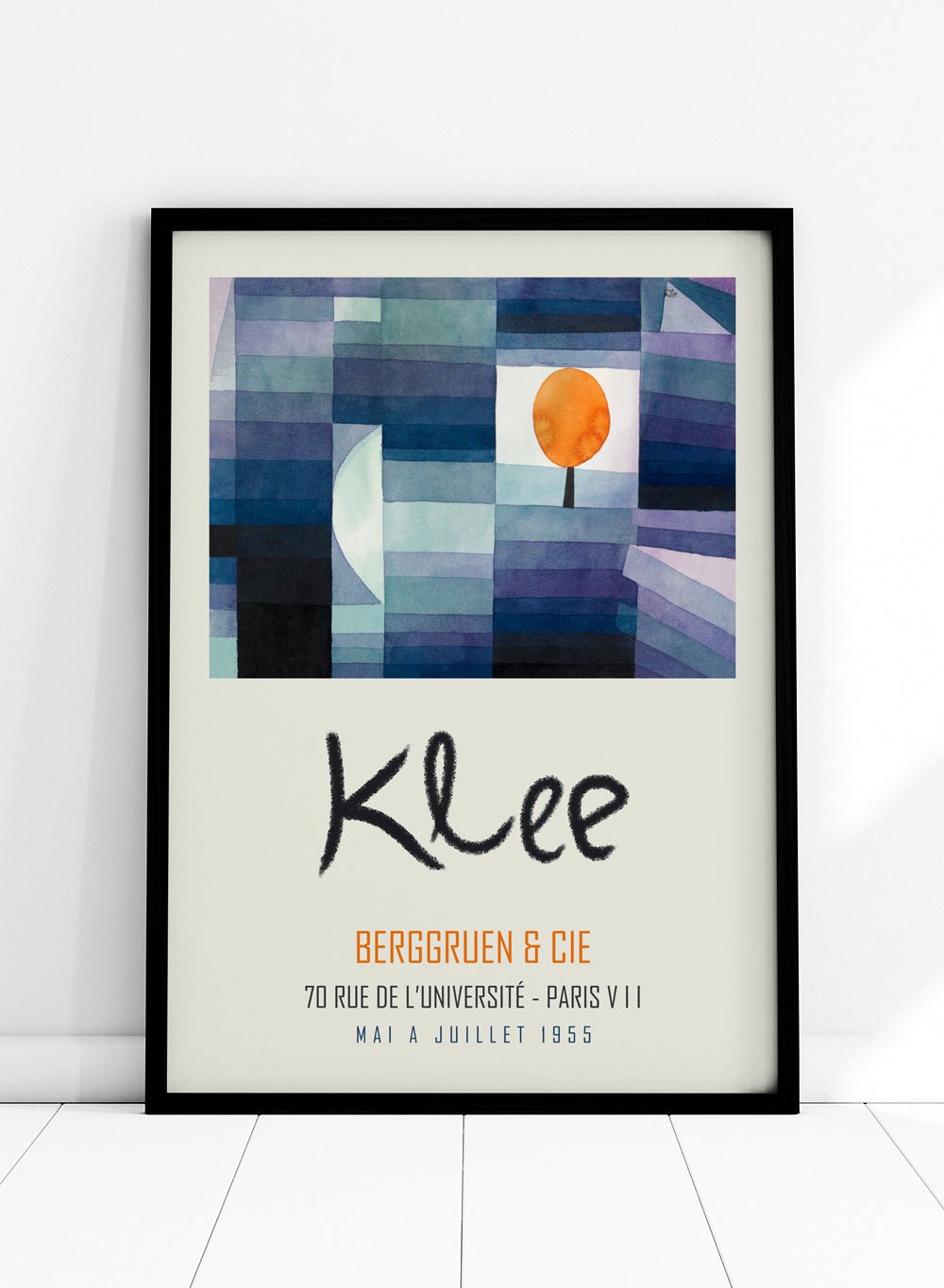 Paul Klee The Harbinger of Autumn 1922 Art Print_Sugar & Canvas