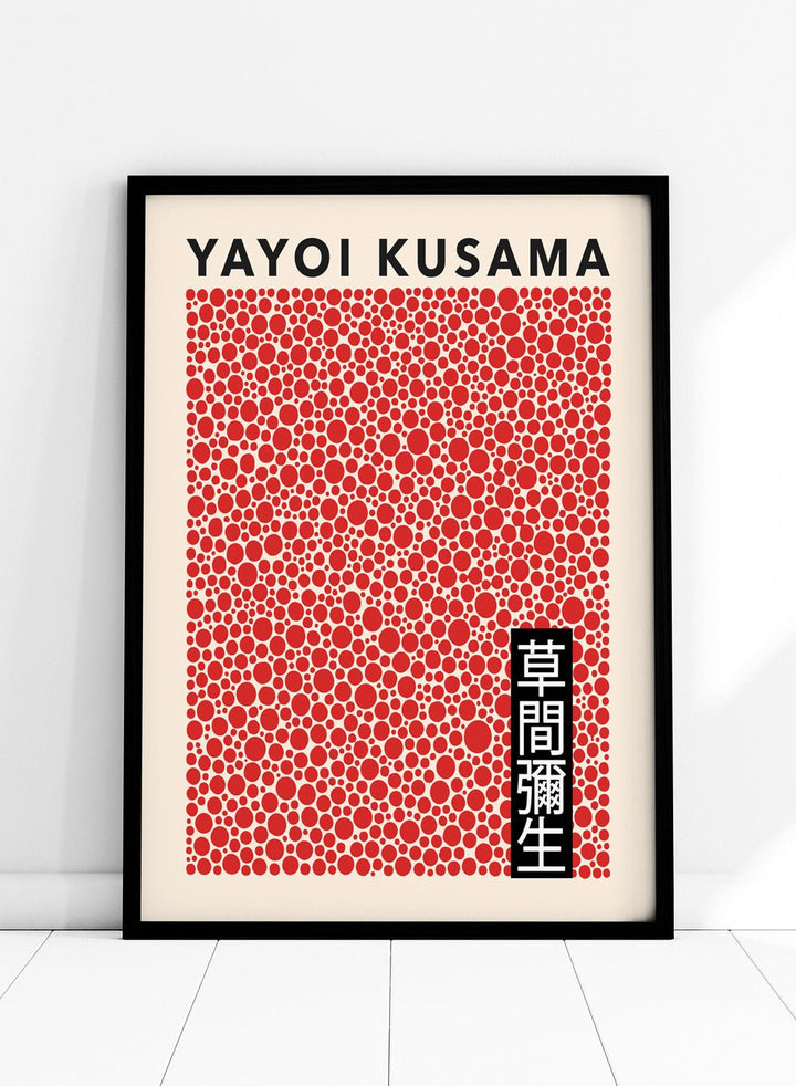 Polka Dots Inspired by Yayoi Kusama Art Print_Sugar & Canvas