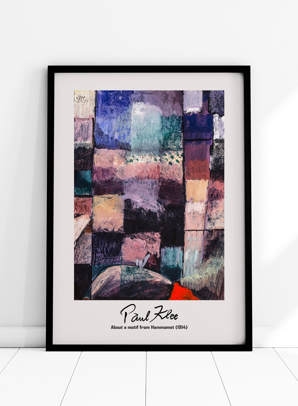 Sugar & Canvas Paul Klee About a Motif from Hammamet 1914 Art Print