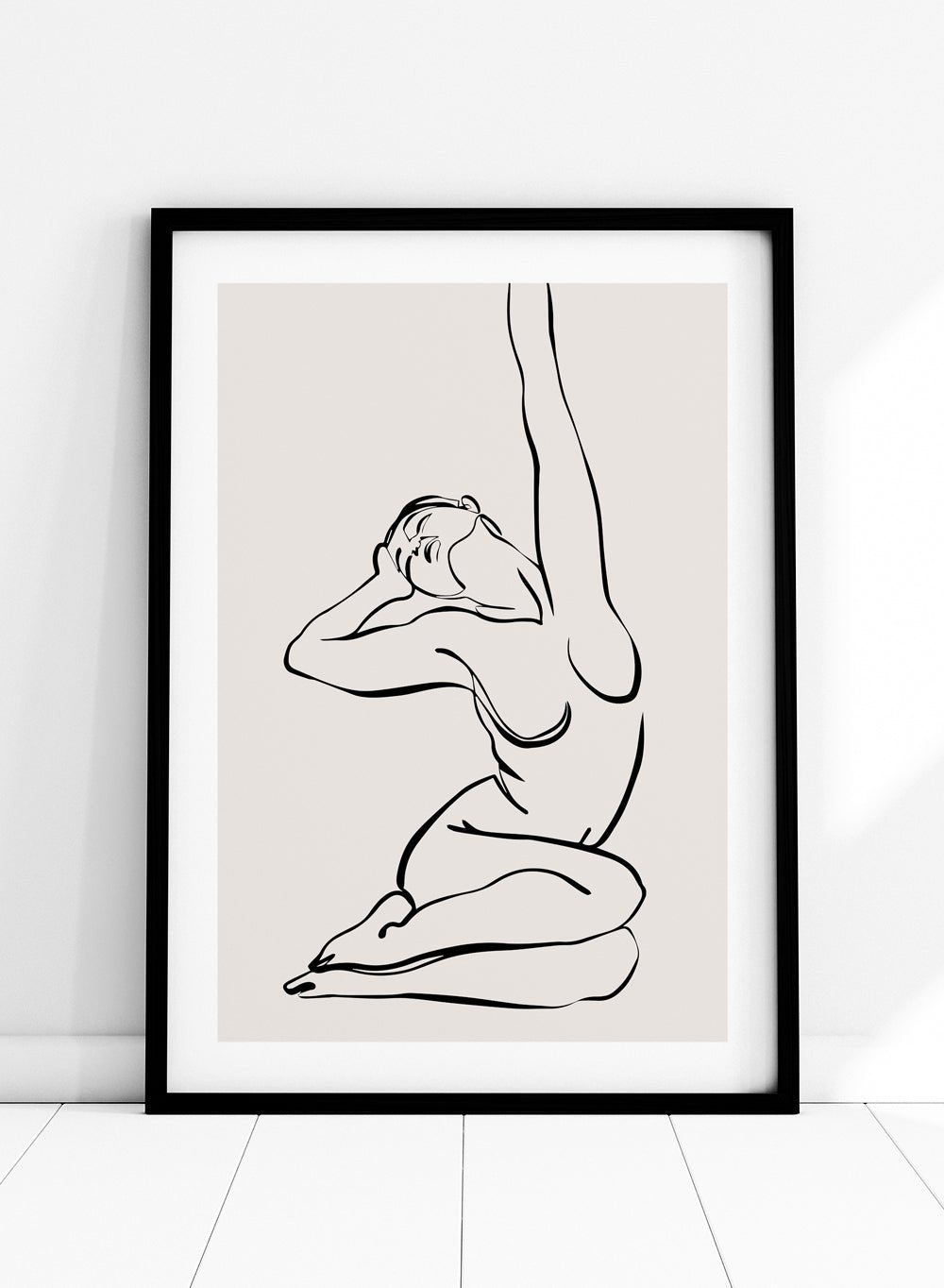 Silhouette Line Art Print_Sugar & Canvas