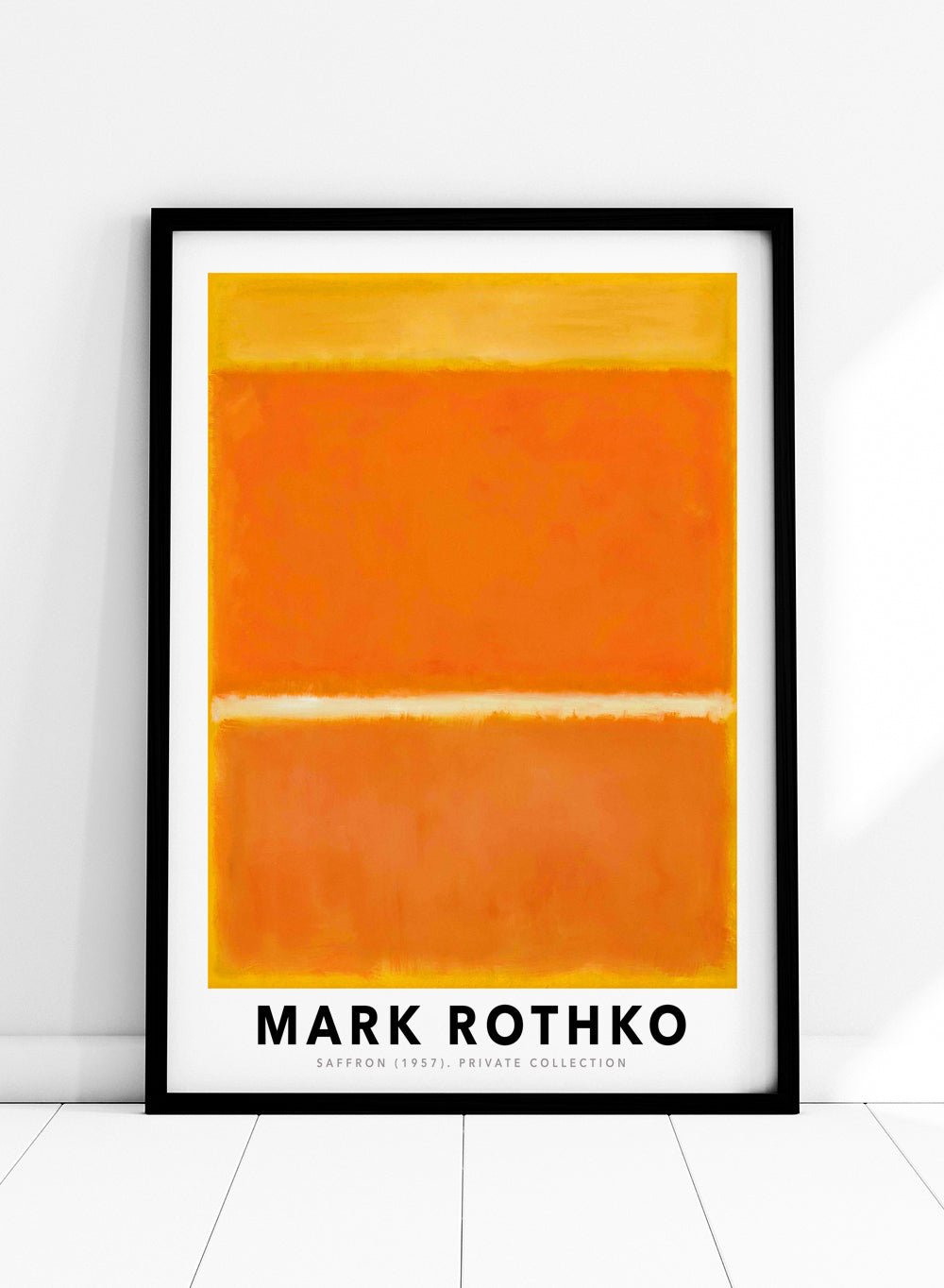 Mark Rothko Saffron 1957 Art Print_Sugar & Canvas