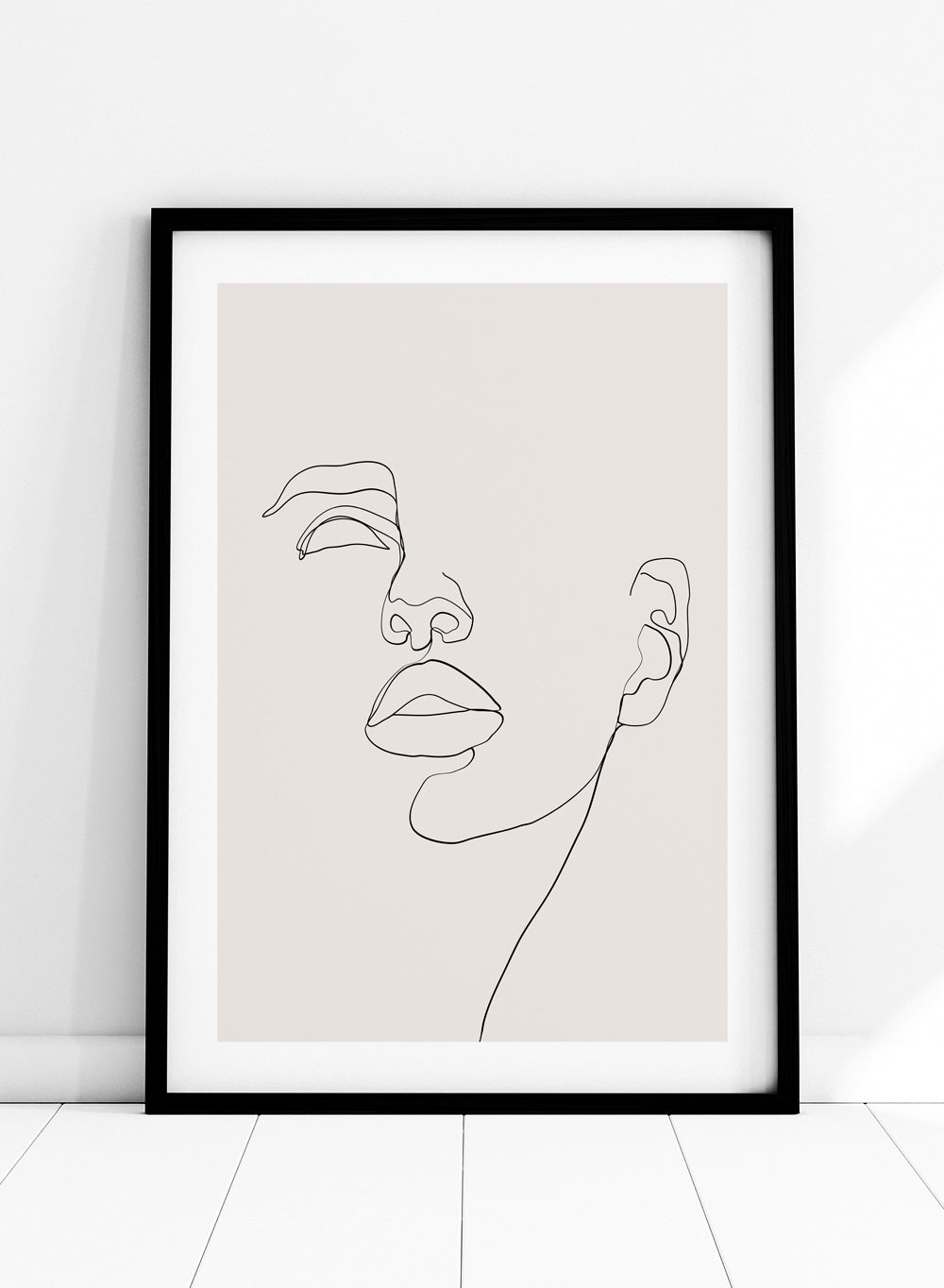 Silhouette Line Art Print_Sugar & Canvas