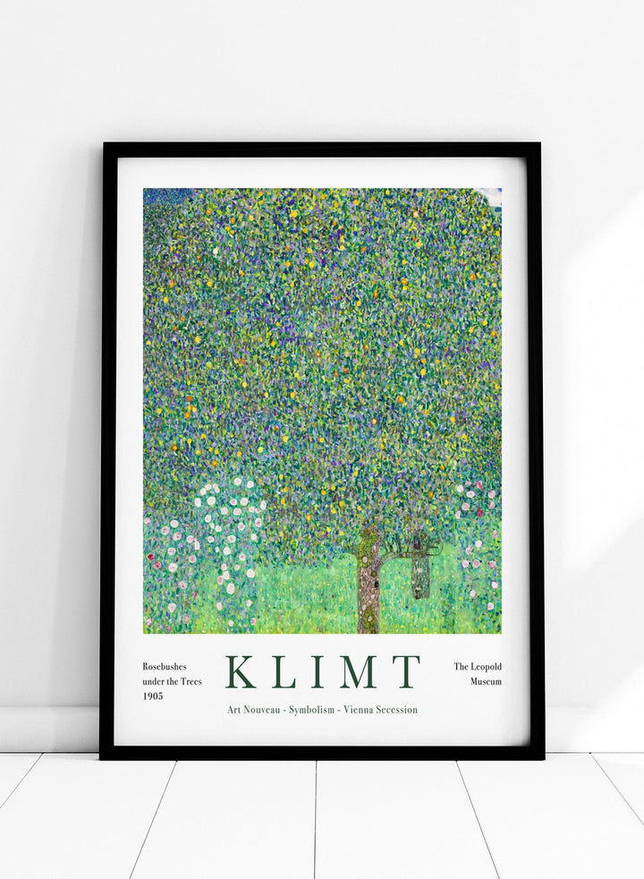 Gustav Klimt Rosebushes Under The Trees 1905 Art Print_Sugar & Canvas
