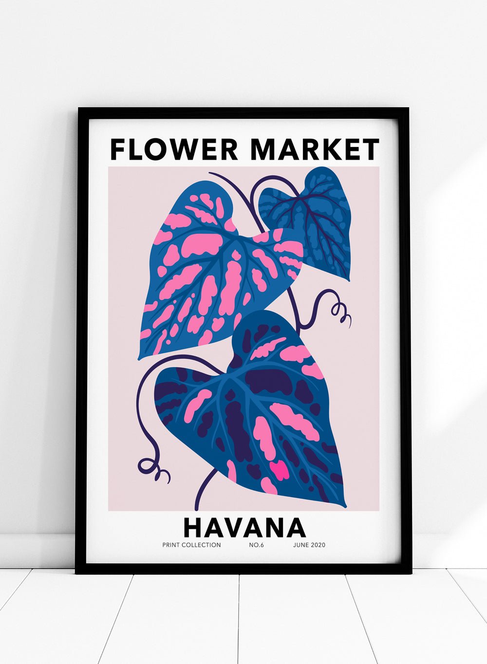 Flower Market Havana Art Print_Sugar & Canvas