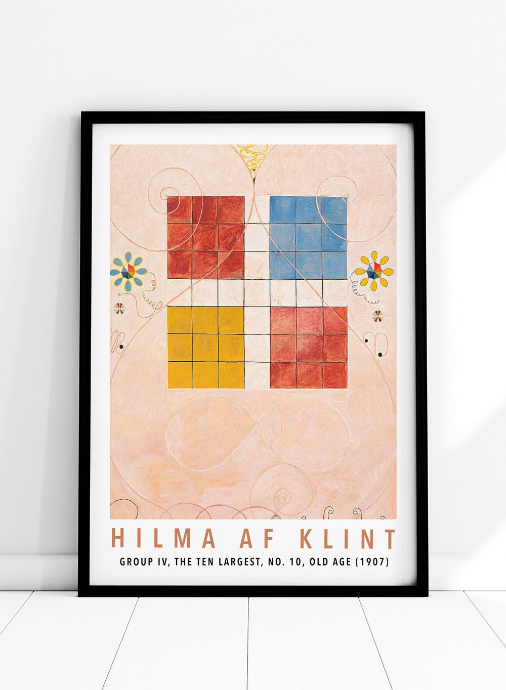 Hilma af Klint The Ten Largest, No. 10 Art Print_Sugar & Canvas