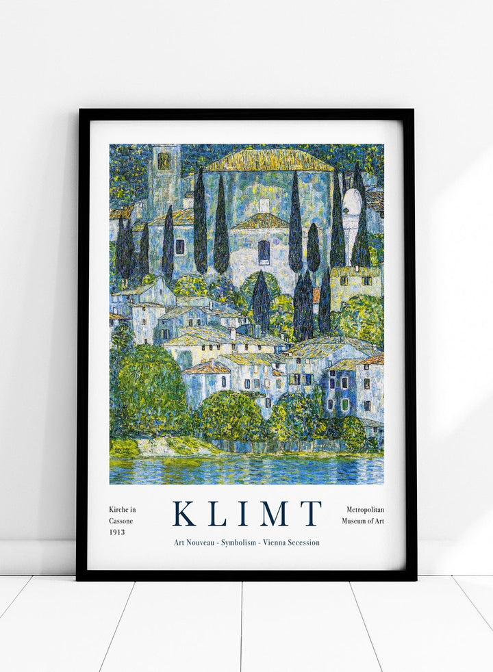 Gustav Klimt Kirche in Cassone 1913 Art Print_Sugar & Canvas