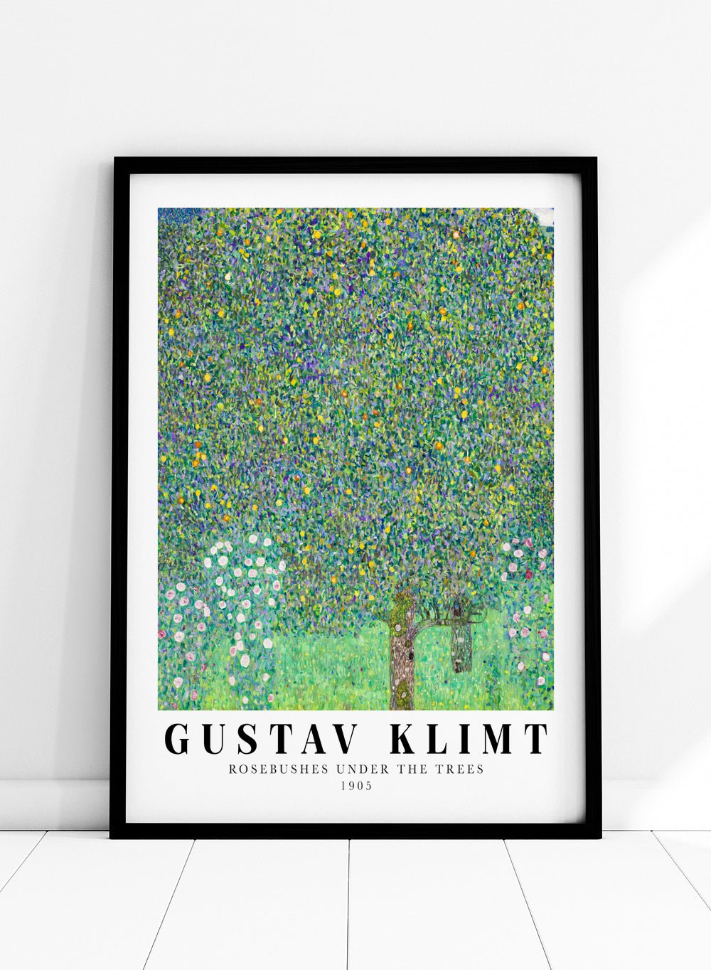 Gustav Klimt Rosebushes Under The Trees 1905 Art Print_Sugar & Canvas