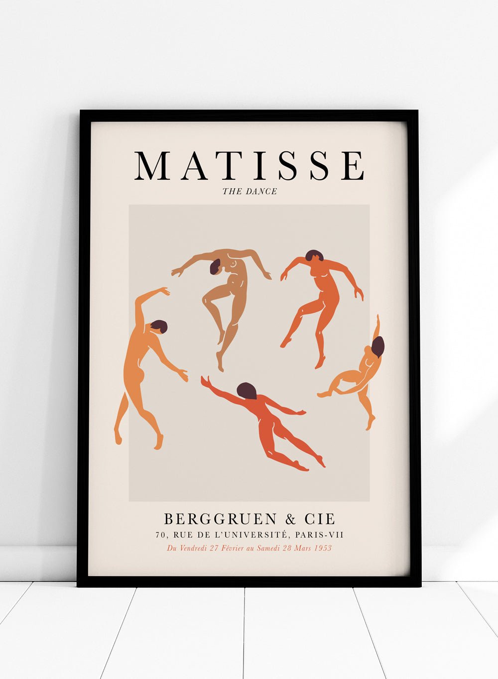 The Dance (La Danse) 1910 by Henri Matisse Print_Sugar & Canvas