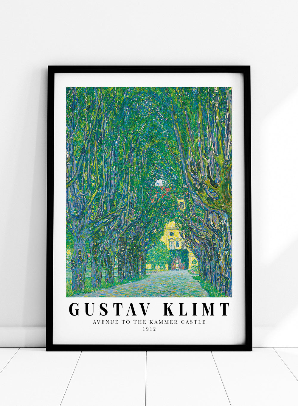 Sugar & Canvas Gustav Klimt Avenue to the Kammer Castle 1912 Art Print