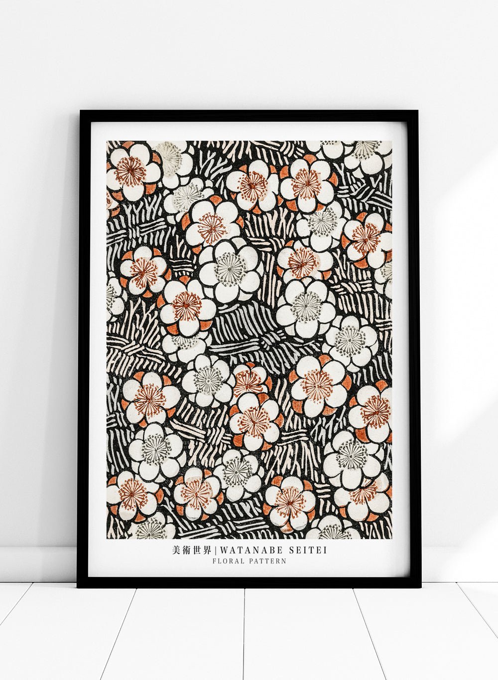 Watanabe Seitei Floral Pattern Art Print_Sugar & Canvas