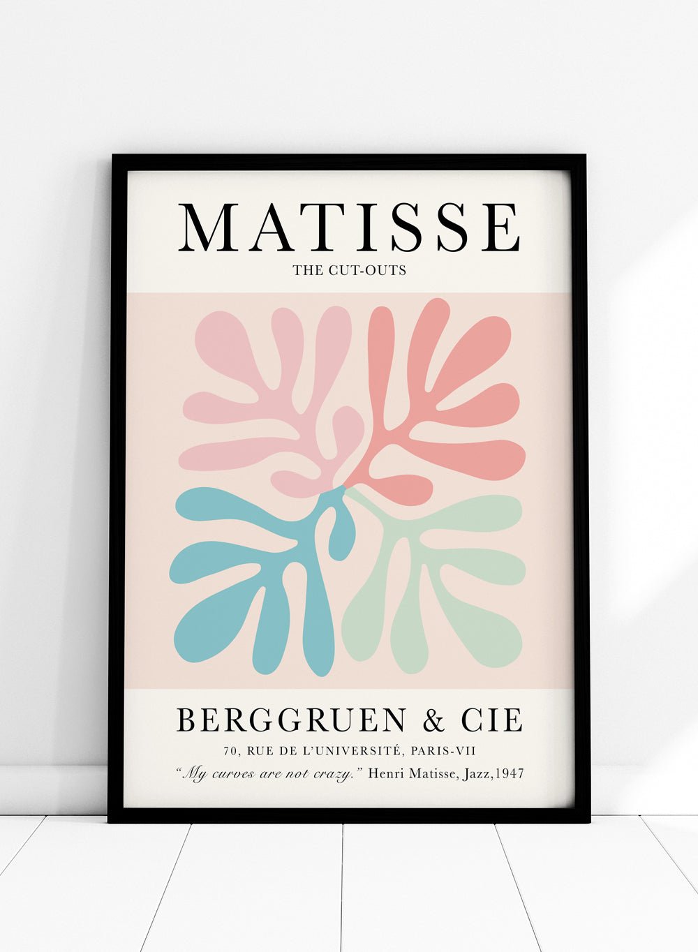 The Cut - Outs by Henri Matisse Print_Sugar & Canvas