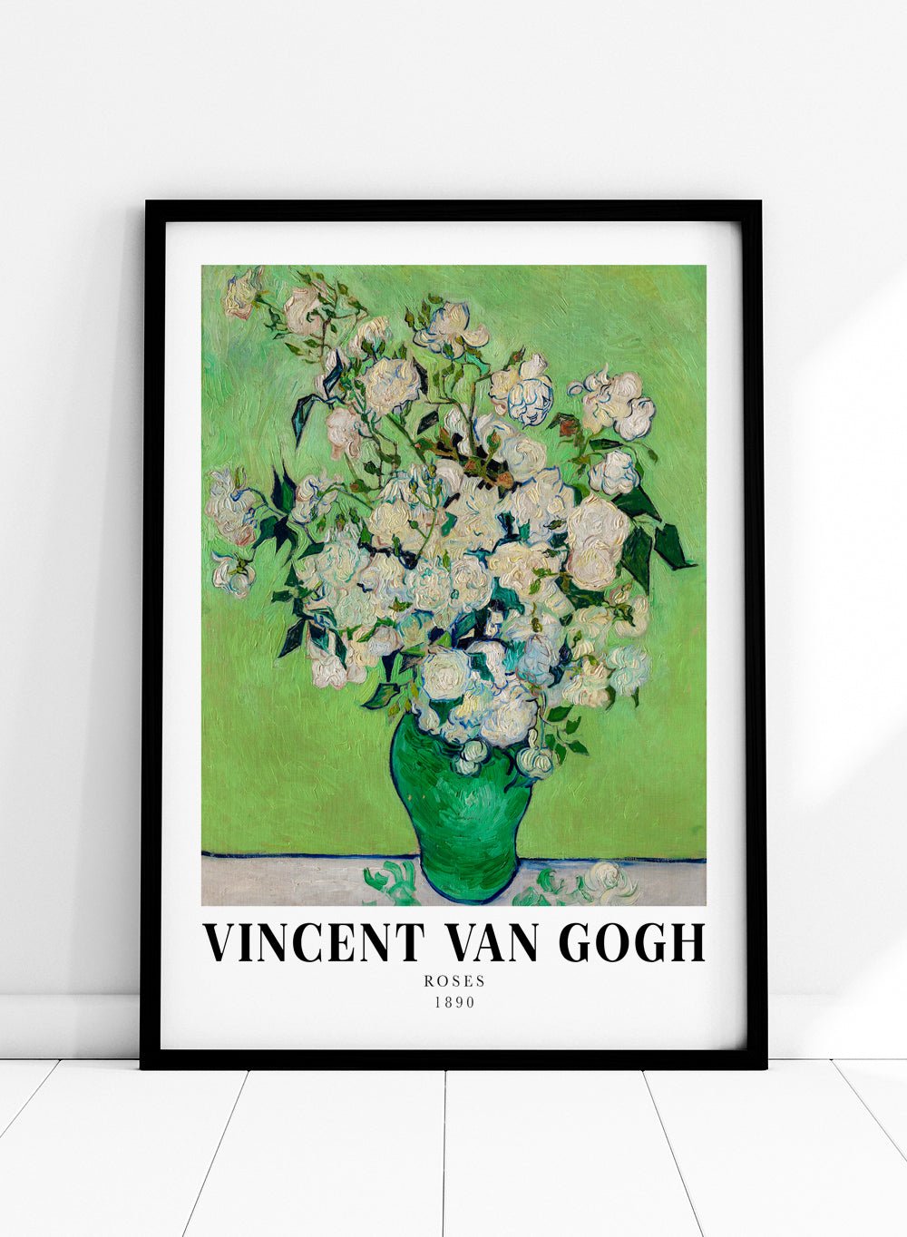 Van Gogh Roses 1890 Art Print_Sugar & Canvas