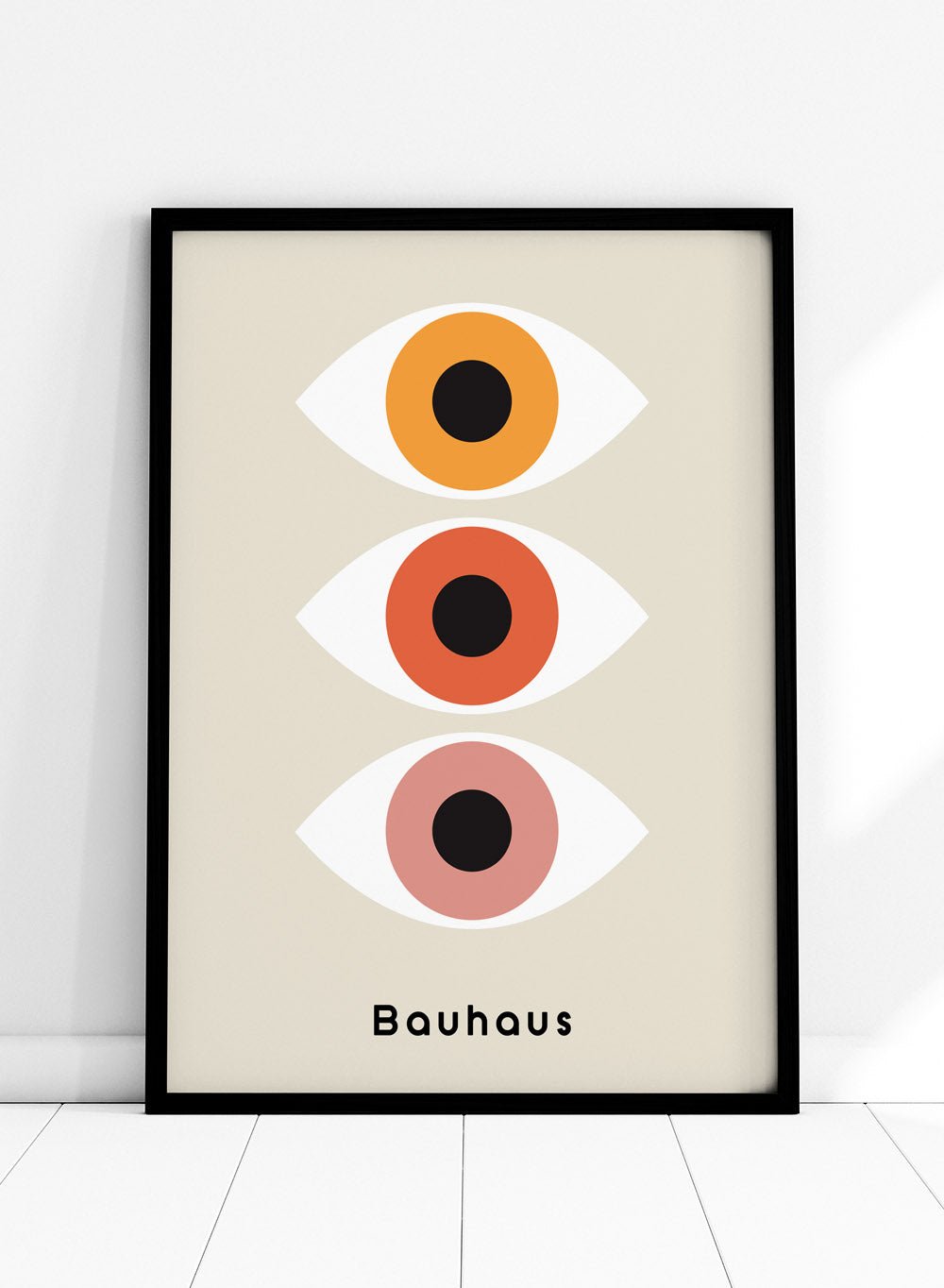 Bauhaus Geometric Eyes Art Print_Sugar & Canvas