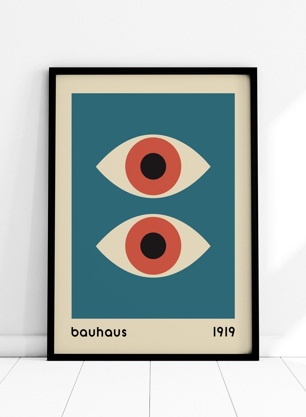 Bauhaus Geometric Eyes Art Print_Sugar & Canvas
