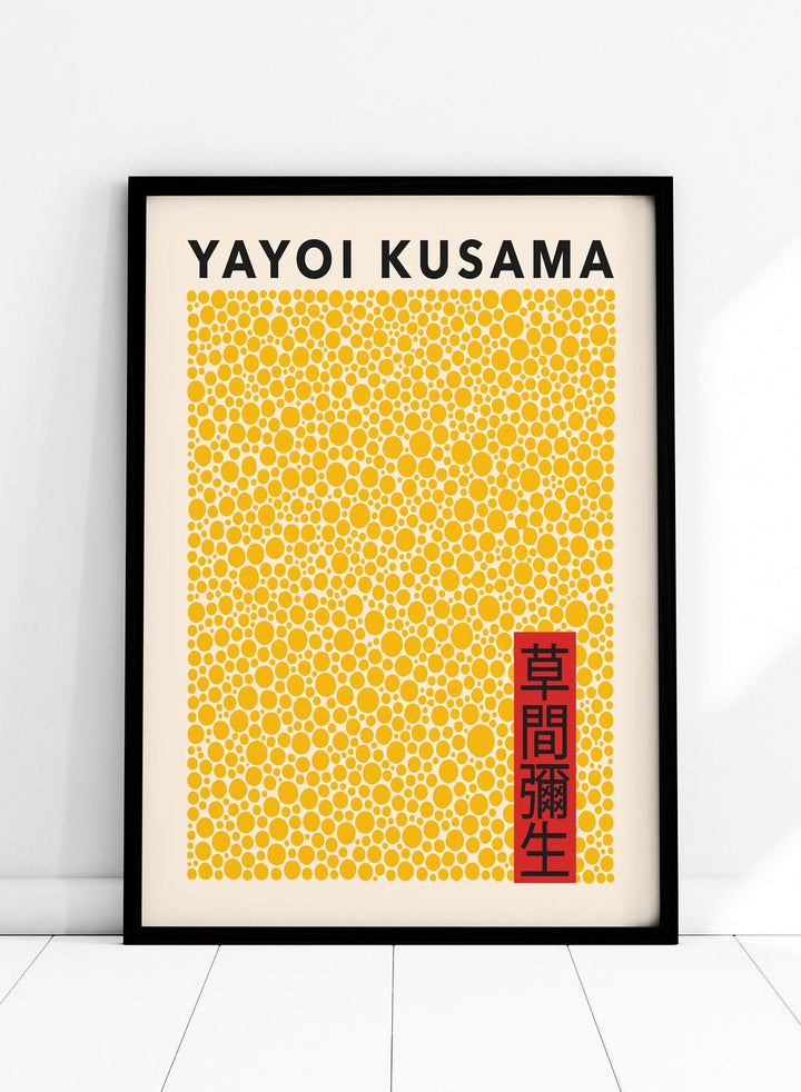 Polka Dots Inspired by Yayoi Kusama Art Print_Sugar & Canvas
