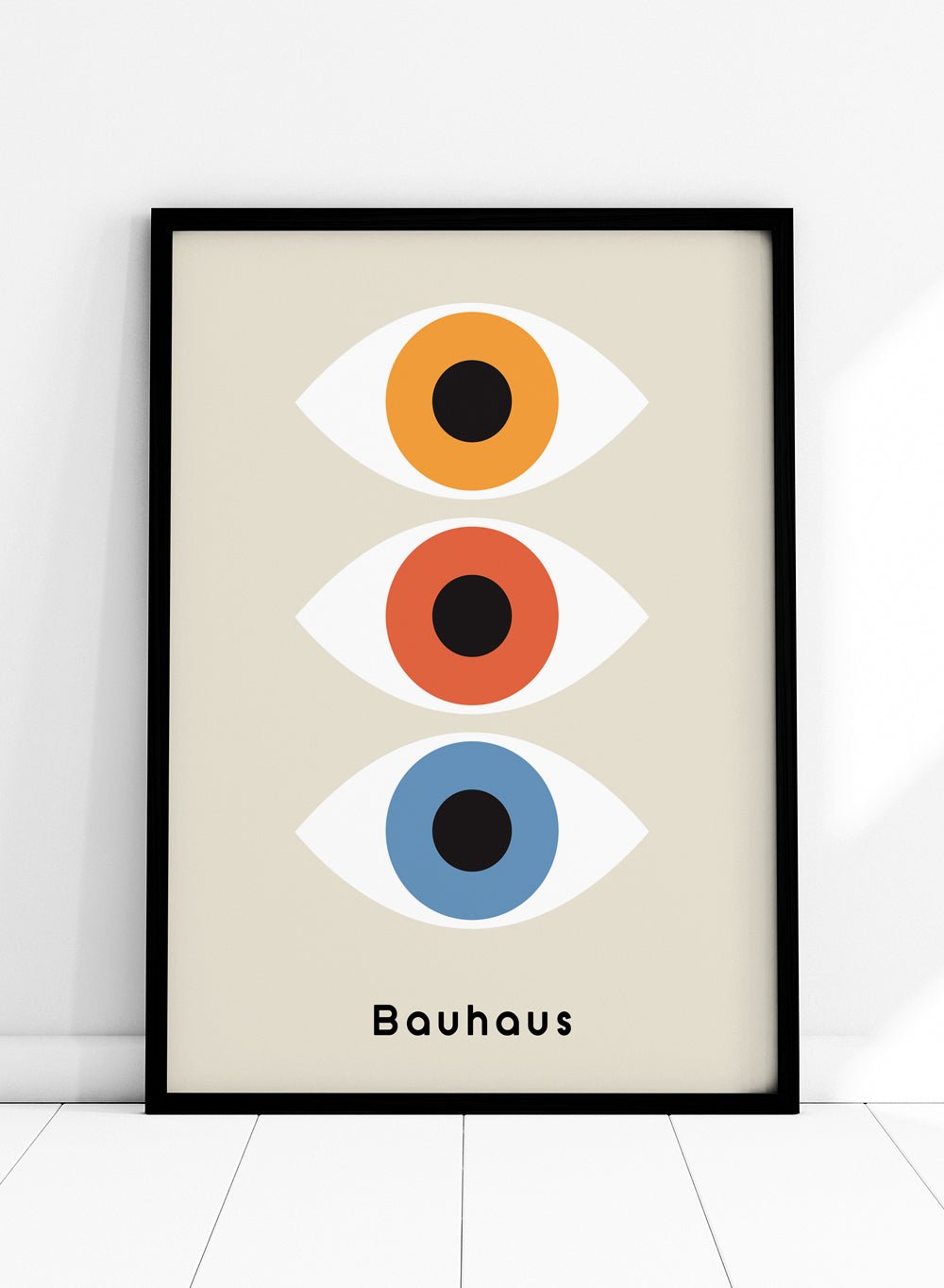 Bauhaus Geometric Eyes Art Print_Sugar & Canvas