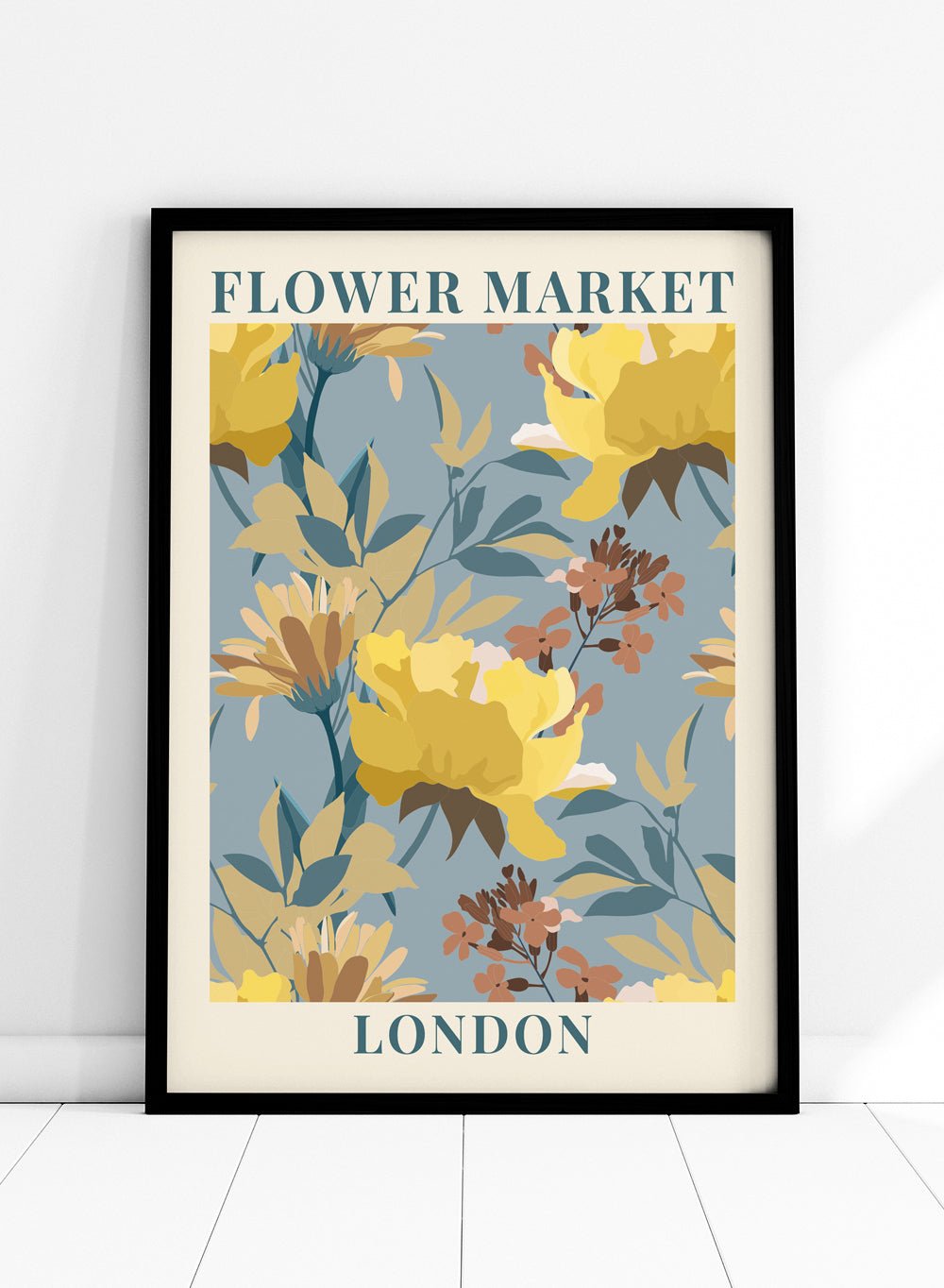 Flower Market London Art Print_Sugar & Canvas
