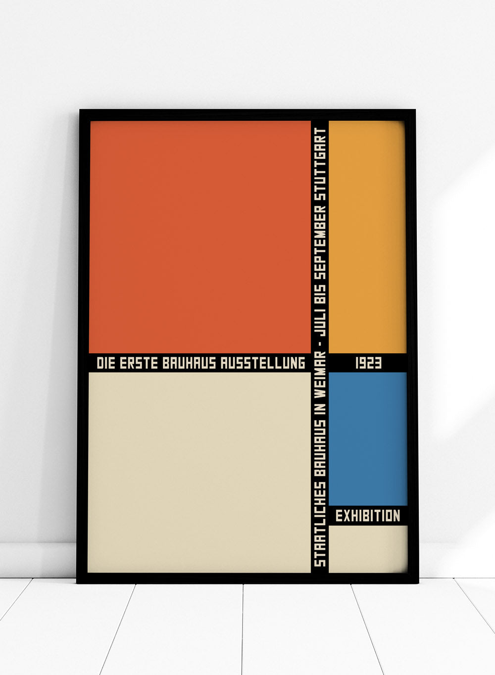 Geometric Color Block Poster and Prints Canvas