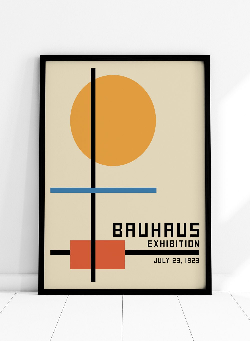 Bauhaus Geometric Shapes Art Print_Sugar & Canvas