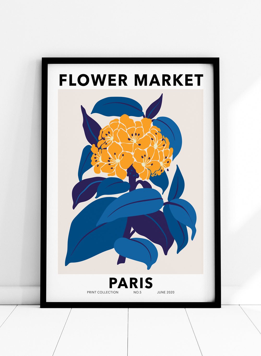 Flower Market Paris Art Print_Sugar & Canvas