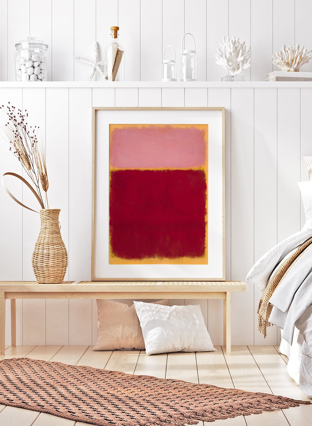 Mark Rothko No. 17 Art Print_Sugar & Canvas