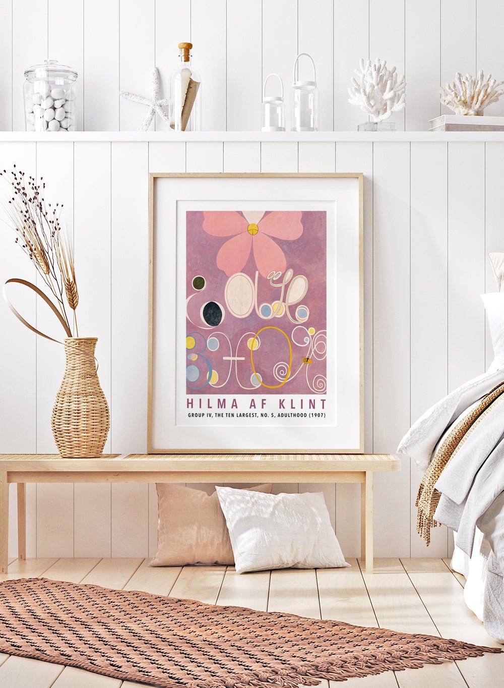 Hilma af Klint The Ten Largest, No. 5 Art Print_Sugar & Canvas