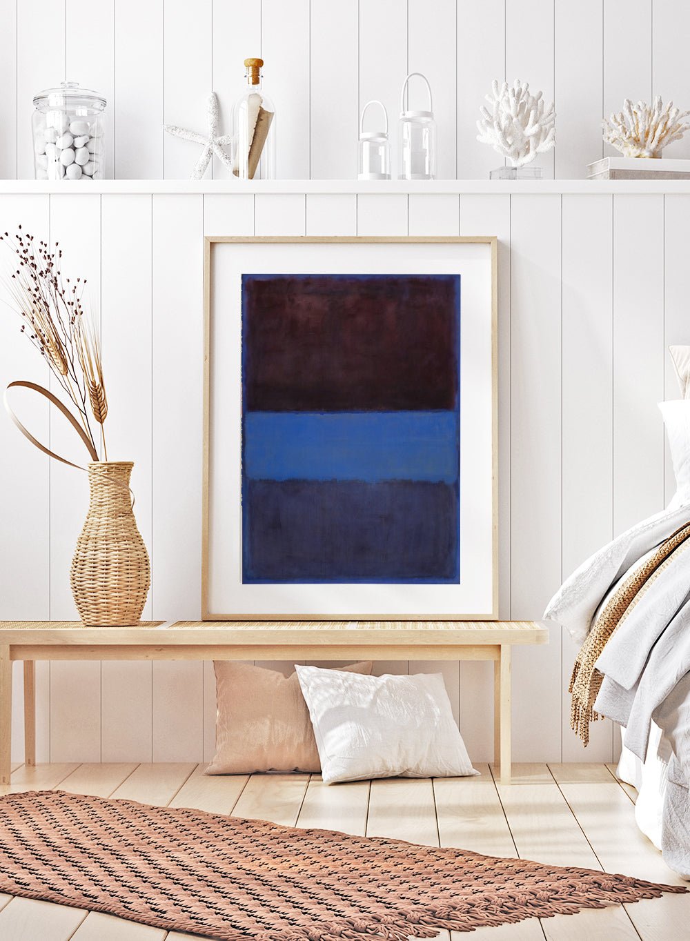 Mark Rothko No. 61 Rust and Blue 1953 Art Print_Sugar & Canvas