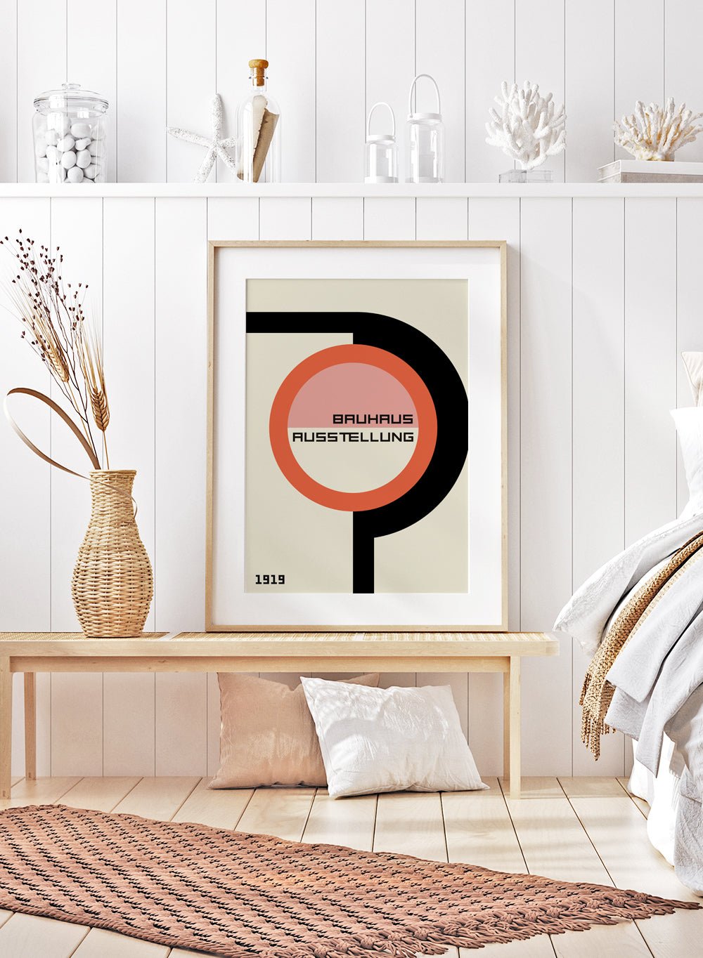 Bauhaus Geometric Art Print_Sugar & Canvas