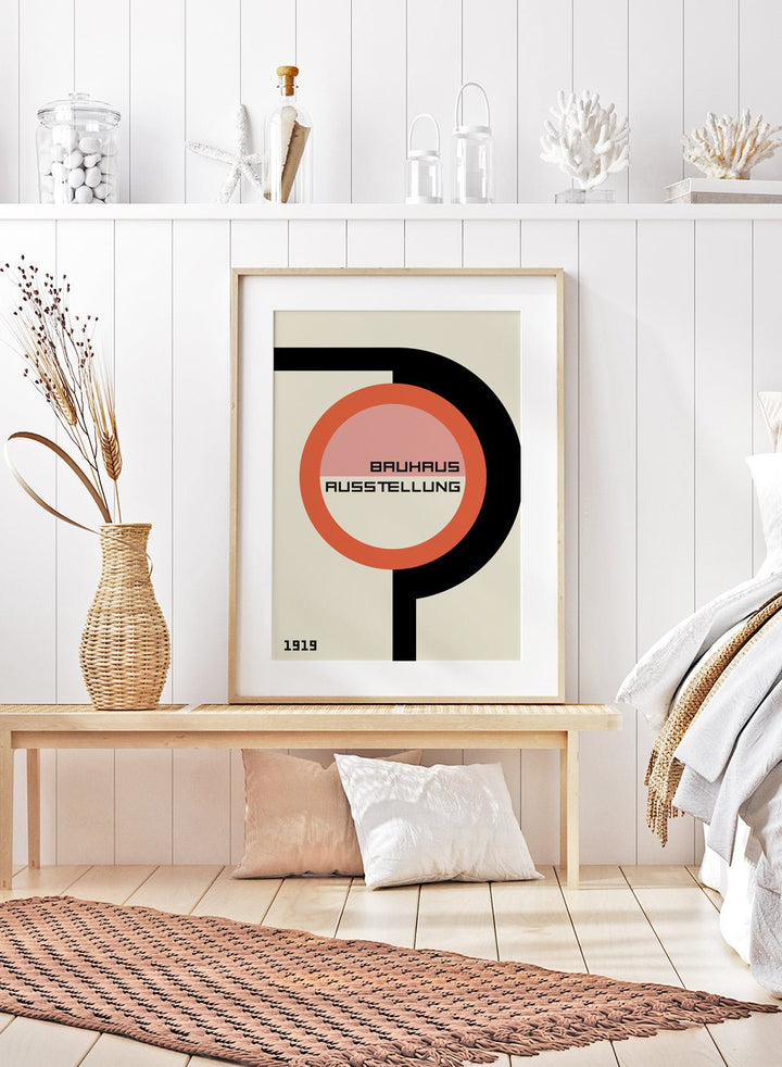 Bauhaus Geometric Art Print_Sugar & Canvas