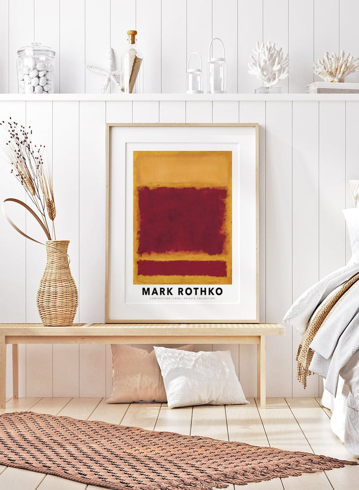 Mark Rothko Composition 1958 Art Print_Sugar & Canvas