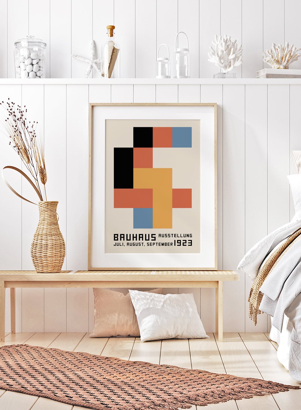 Bauhaus Geometric Art Print_Sugar & Canvas