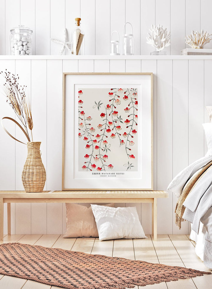 Watanabe Seitei Cherry Blossom Art Print_Sugar & Canvas