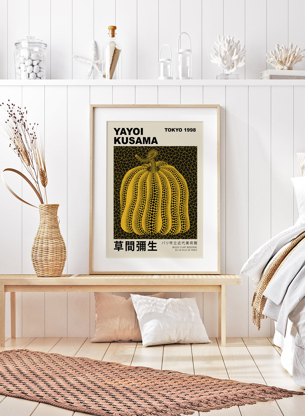 Yayoi Kusama 草間彌生 Pumpkin Forever Exhibition Poster Yayoi Kusama 草間彌生 Pumpkin Forever Exhibition Poster