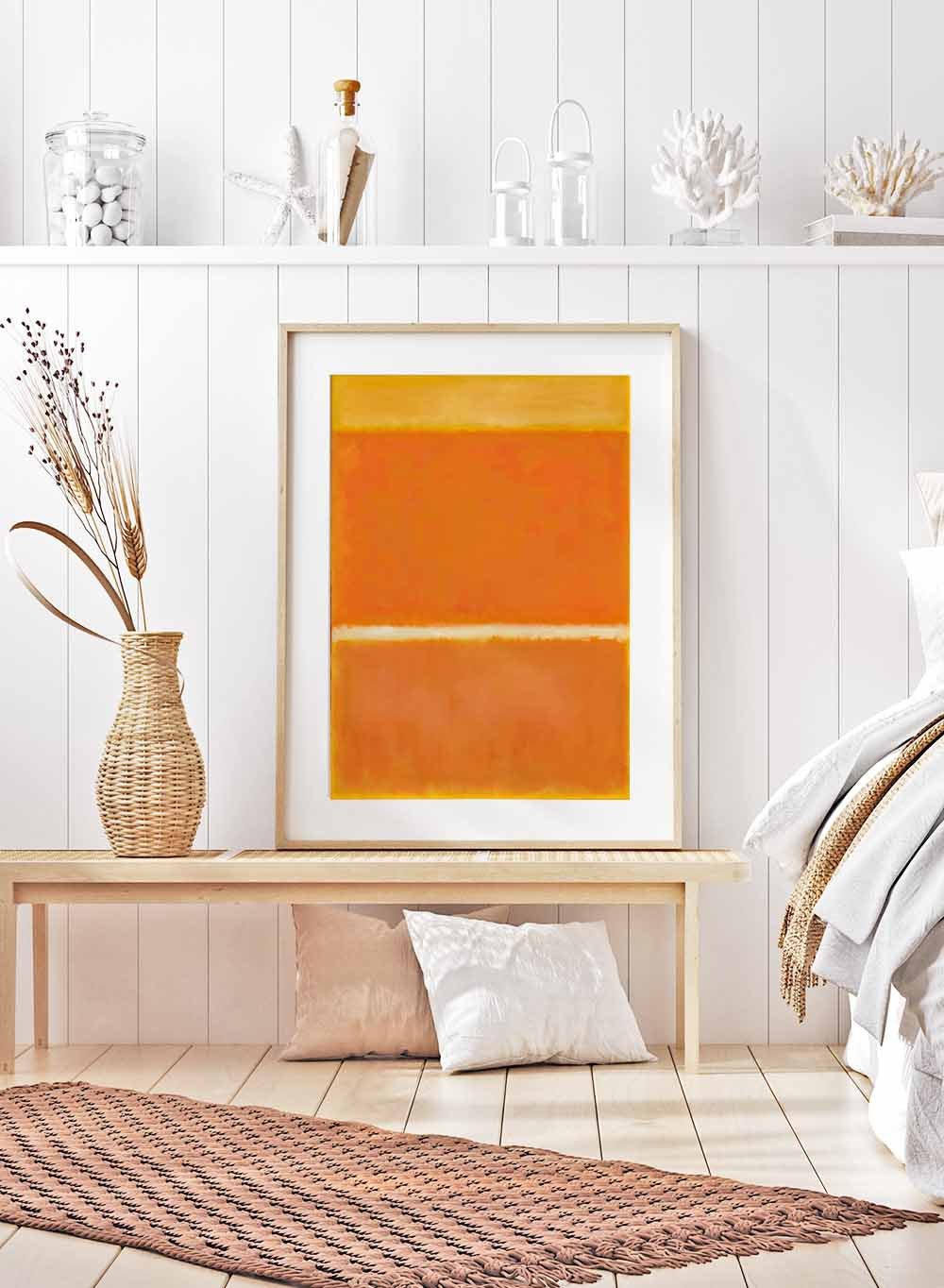 Mark Rothko Saffron 1957 Art Print_Sugar & Canvas