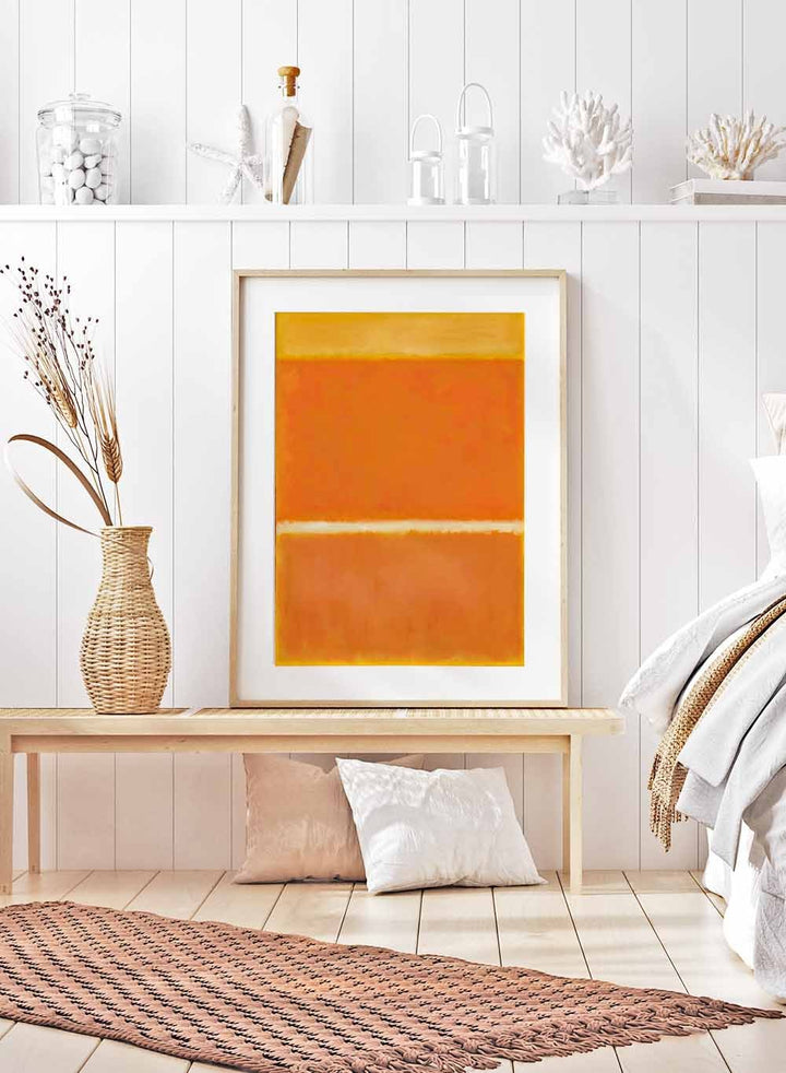 Mark Rothko Saffron 1957 Art Print_Sugar & Canvas