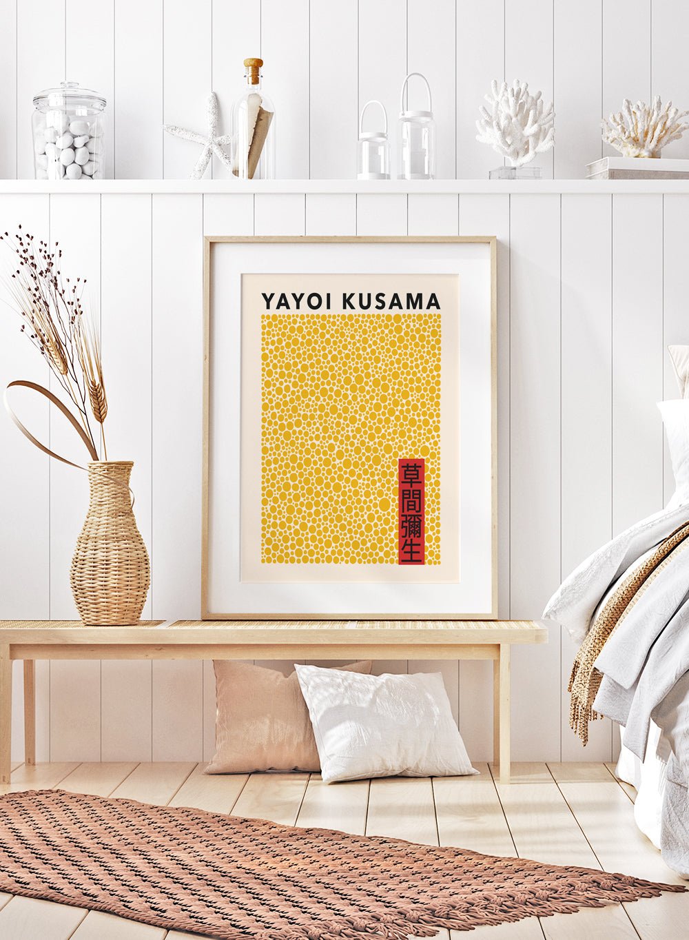Polka Dots Inspired by Yayoi Kusama Art Print_Sugar & Canvas