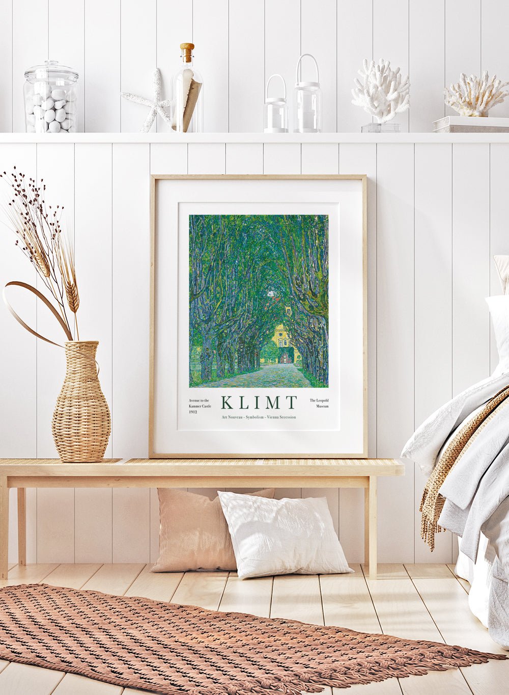 Gustav Klimt Avenue to the Kammer Castle 1912 Art Print_Sugar & Canvas